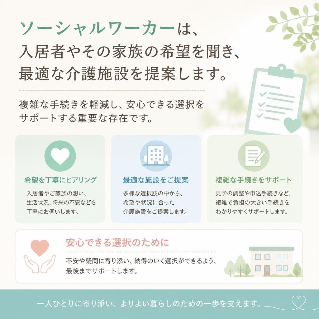 ソーシャルワーカーがサポートする理由