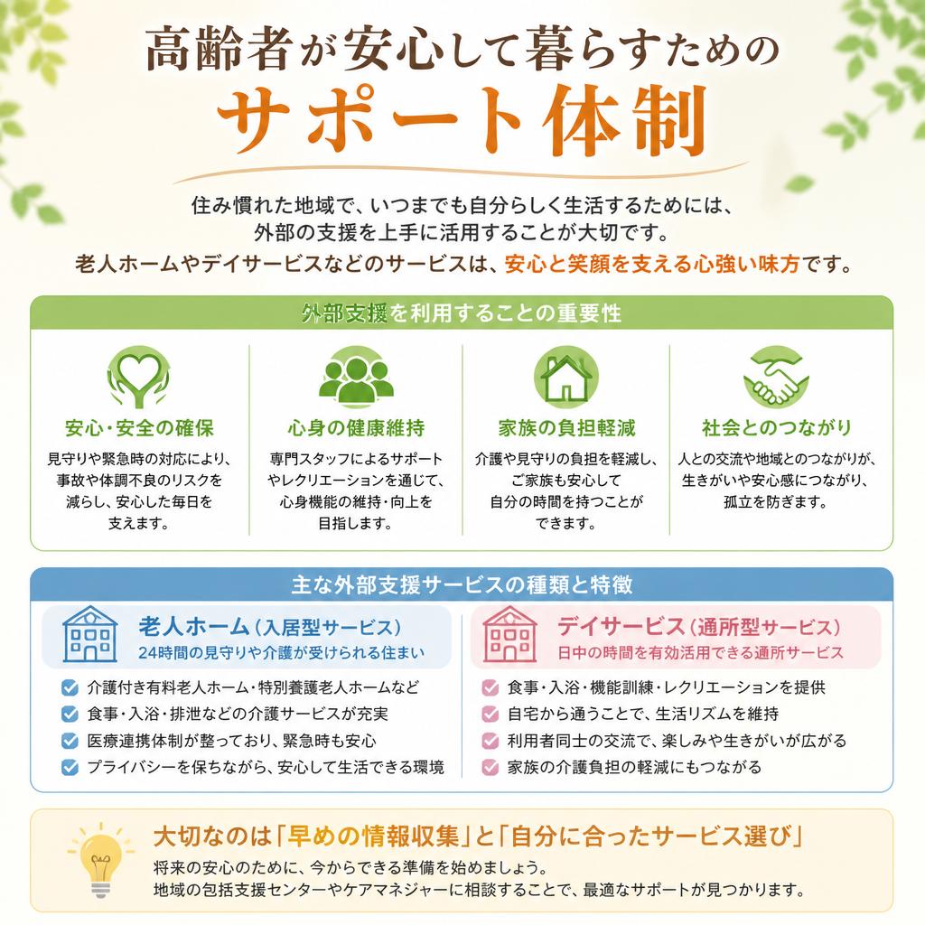 高齢者の生活支援の重要性