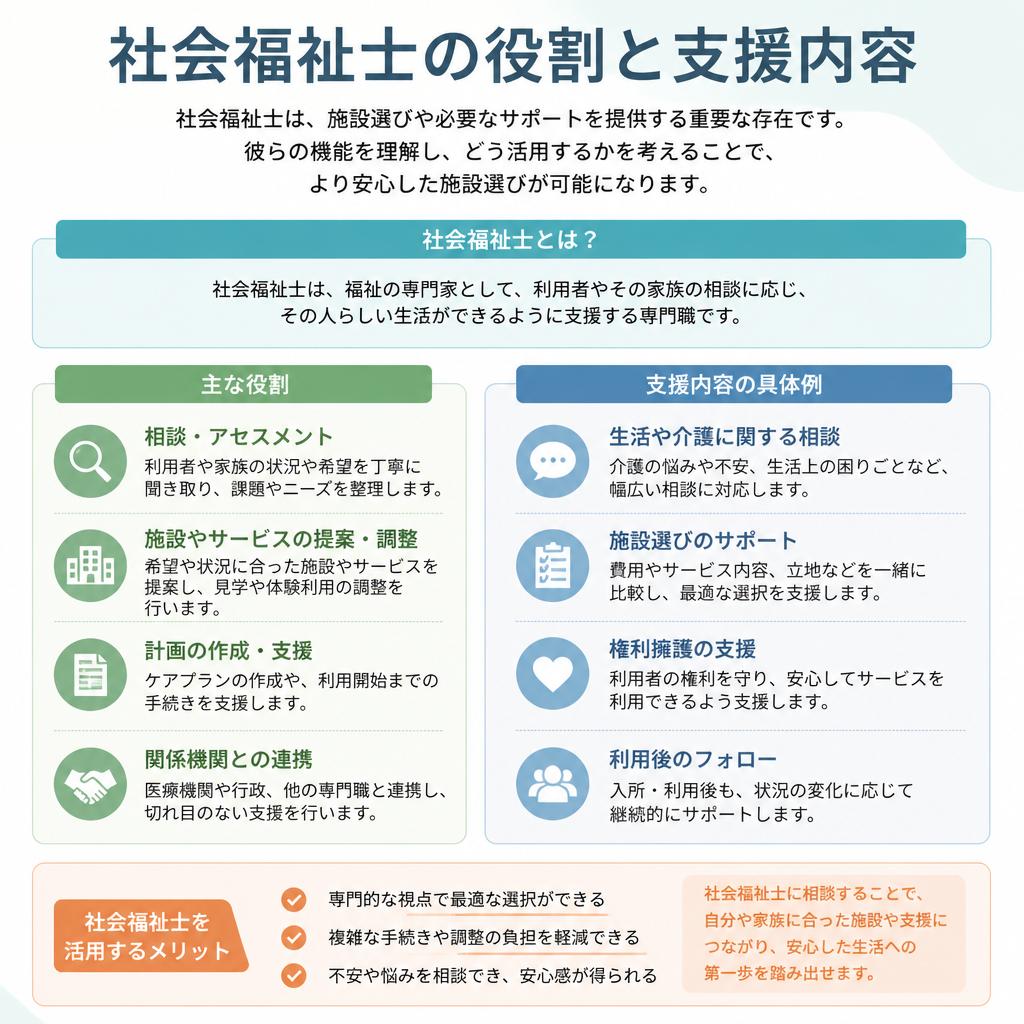 社会福祉士の役割と支援
